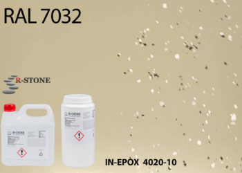 IN-EPOX 4020-10  samogruntujący żywica garażowa. RAL 7032 – 10 kg