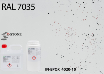 IN-EPOX 4020-10  samogruntujący żywica garażowa. RAL 7035 – 10 kg
