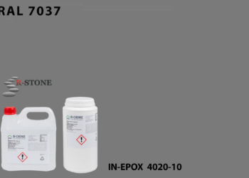 IN-EPOX 4020-10  samogruntujący żywica garażowa. RAL 7037 – 10 kg
