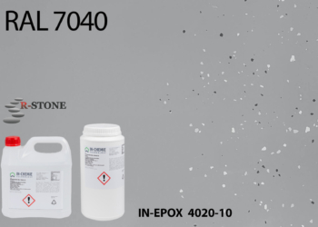 IN-EPOX 4020-10  samogruntujący żywica garażowa. RAL 7040 – 10 kg